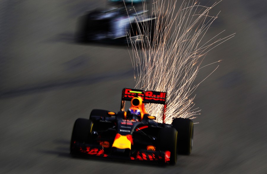 Sparks Fly on F1 Racetracks - The Atlantic