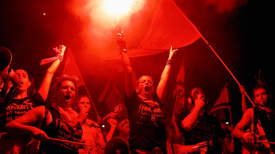 Protesters in Israel