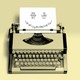 illustration of a typewriter