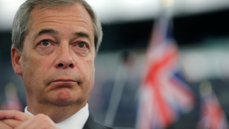 Former U.K. Independence Party Leader Nigel Farage