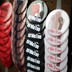 A vendor sells #MeToo badges in Los Angeles.