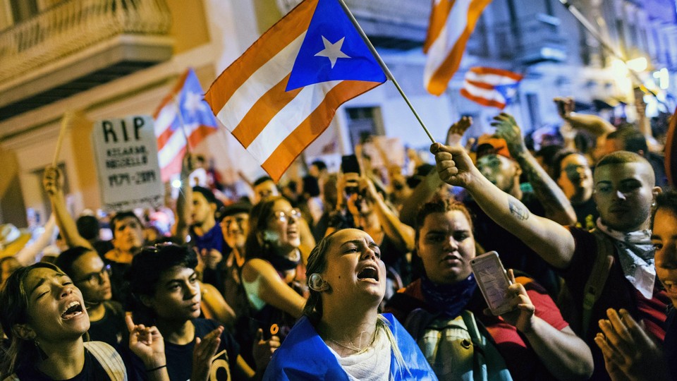 Protests in Puerto Rico