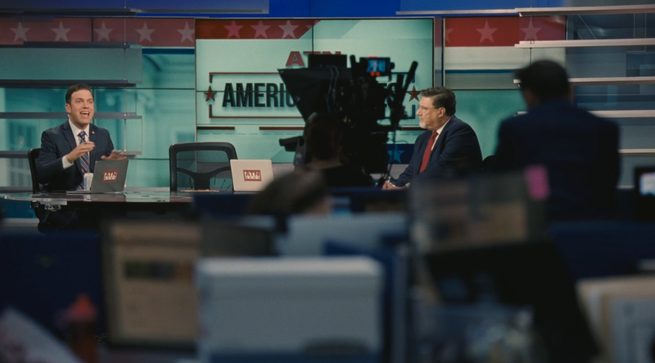 Zack Robidas as Mark Ravenhead and Tom Nichols as Ben Stove in "Succession"