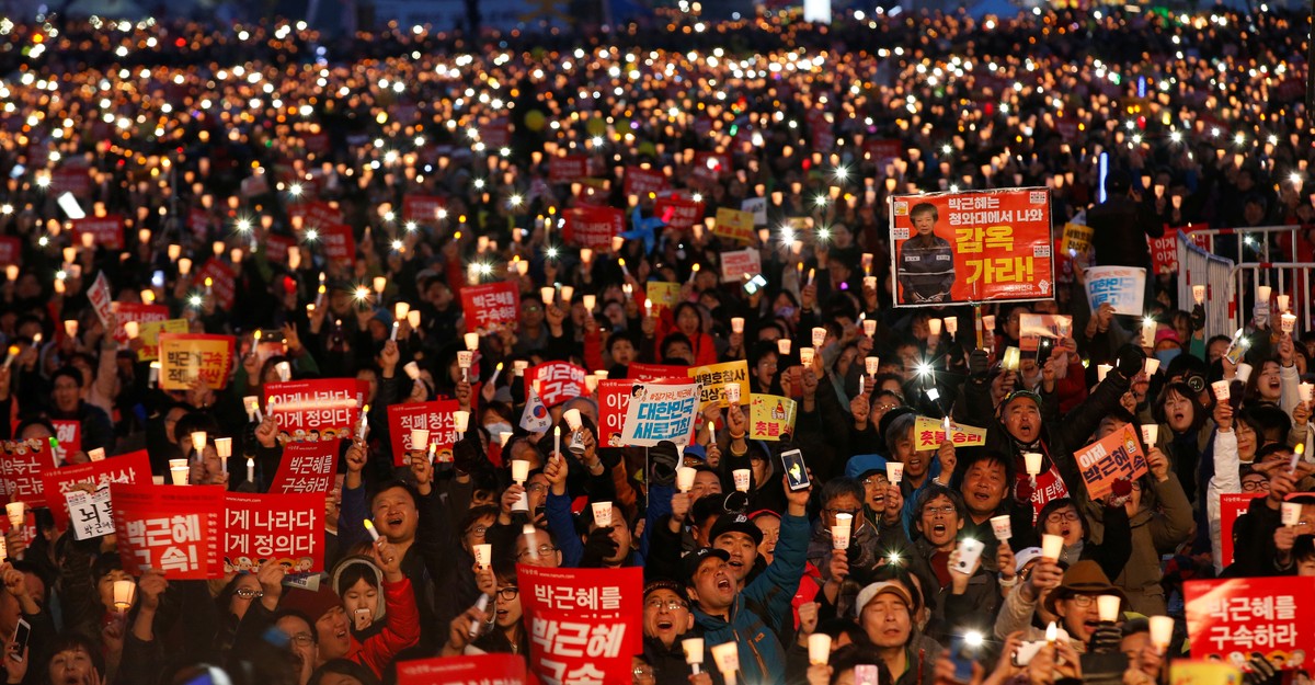 A New Test For South Korea's Young Democracy - The Atlantic