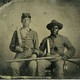 Sergeant A. M. Chandler of the 44th Mississippi Infantry Regiment and Silas Chandler, his family slave