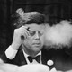 JFK smoking a cigar