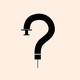 An illustration of a vaccine syringe in the shape of a question mark