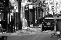 The scene in New Orleans