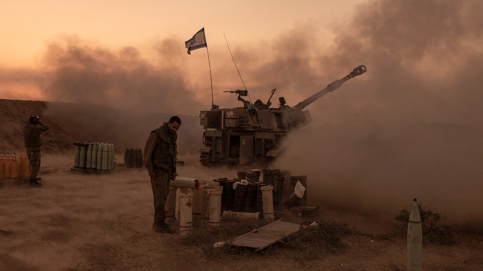 A photo of Israeli tanks