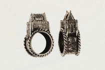 An antique Jewish wedding ring