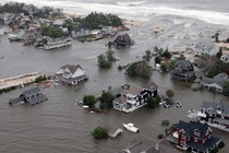 Severe flooding along the New Jersey coast