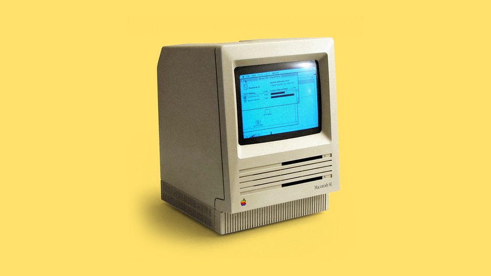 A Macintosh SE