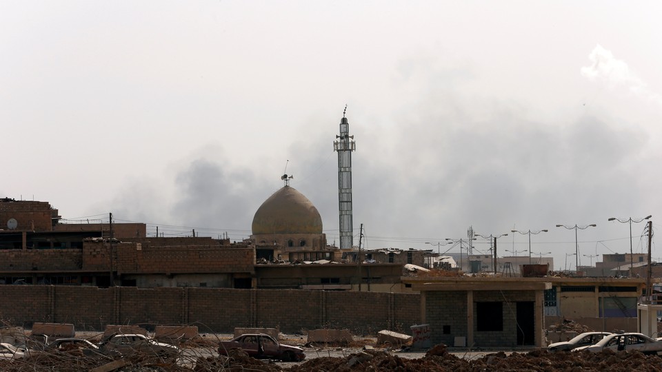 A mosque in the Old City of Mosul
