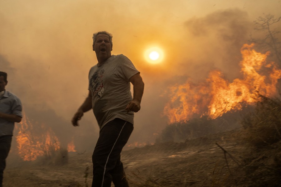 Devastating Wildfires on the Greek Island of Rhodes The Atlantic