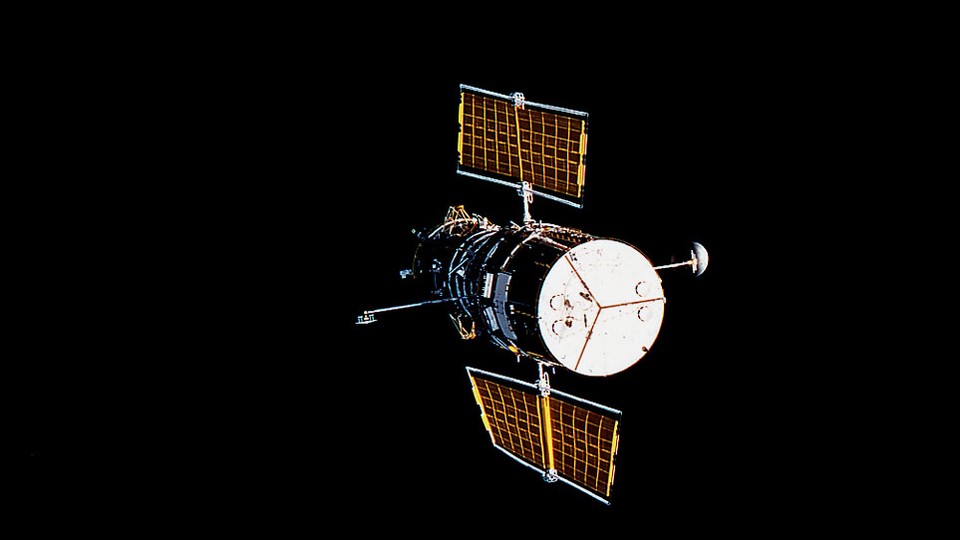 The Hubble Space Telescope in orbit