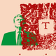 Illustration of Donald Trump.