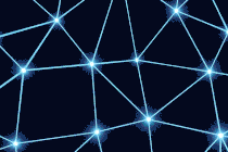 Animation of neurons lighting up