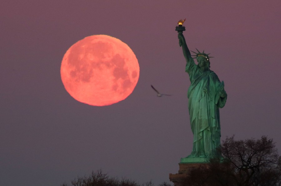 Super Snow Moon Photos - The Atlantic