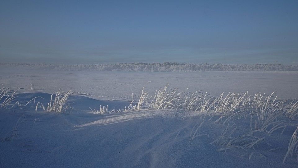 The edge of the Arctic Circle in Finland