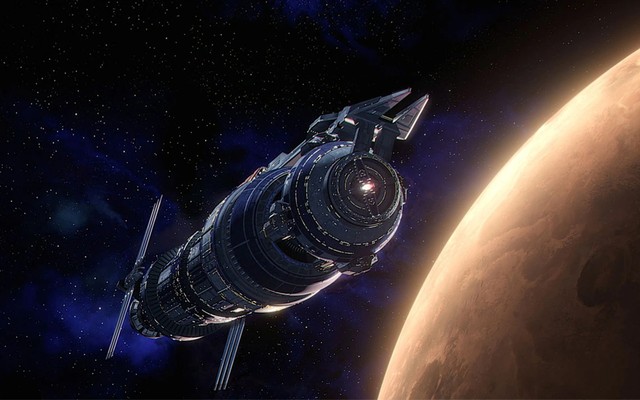 Image of Babylon 5 space station