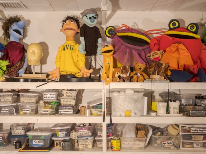 image of the Puppetry Lab at West Virginia University
