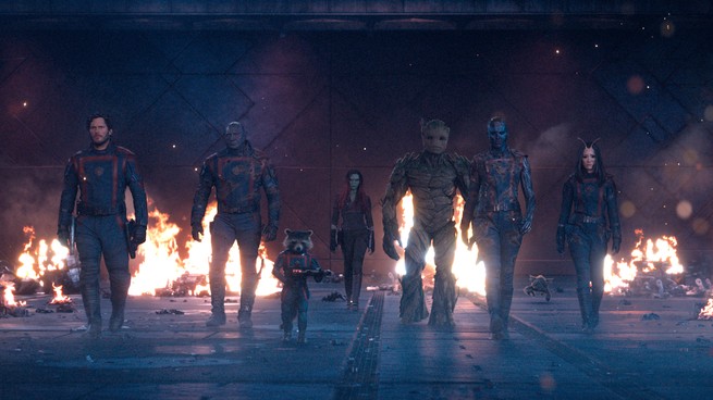 Still from Guardians of the Galaxy
