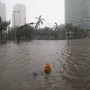 Miami floods as Hurricane Irma passes through.