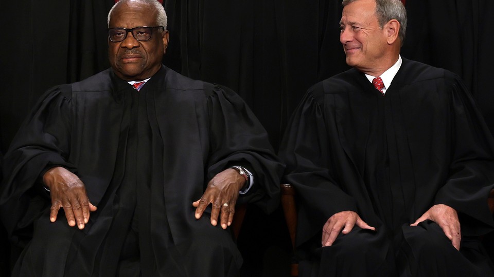 Clarence Thomas and John Roberts