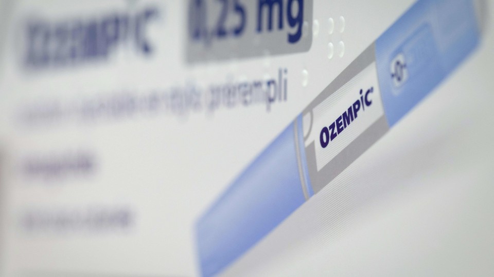 A package of the drug Ozempic