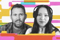 Image of Charlie Warzel side-by-side with Jasmine Sun