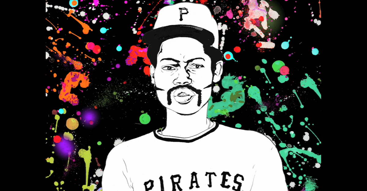 Dock Ellis of the Pittsburgh Pirates looks into the camera for