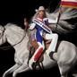 Beyoncé riding a horse