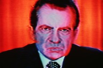 Richard Nixon in scary technicolor