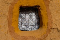 A house window in Ngawlé, Senegal