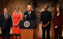 'Saturday Night Live' opens its 47th season with a Joe Biden-themed political cold open.