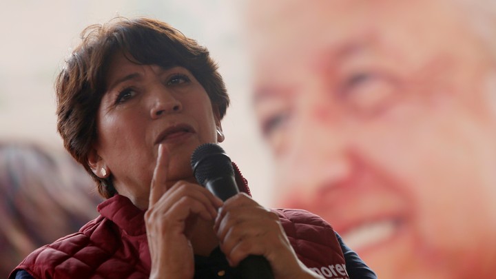 Delfina Gómez of the National Regeneration Movement (MORENA)