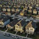 Single-family homes in a residential neighborhood in San Marcos, Texas