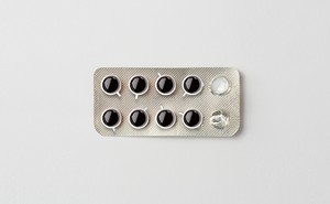 illustration of 8 coffee mugs in a pill pack