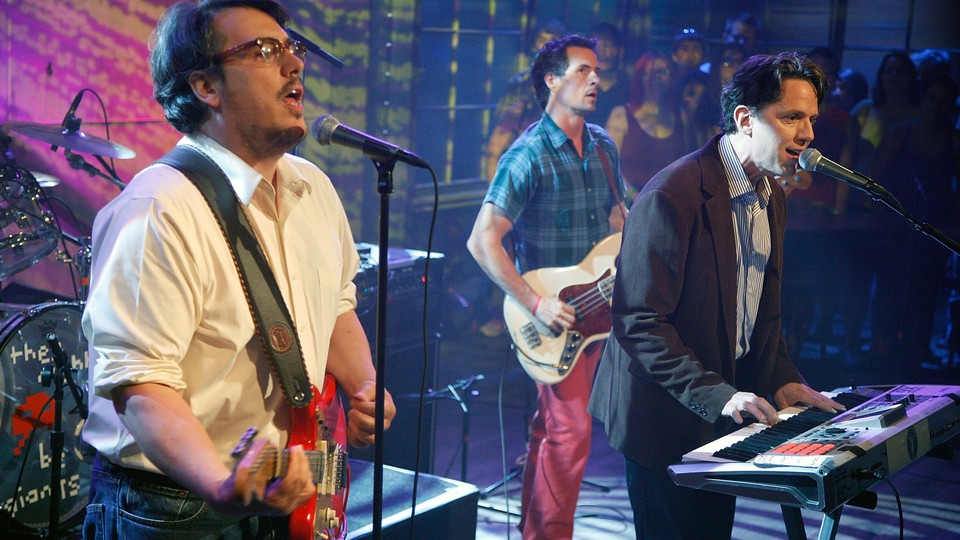 John Flansburgh and John Linnell of They Might Be Giants visit Fuse Studios on July 11, 2011, in New York City