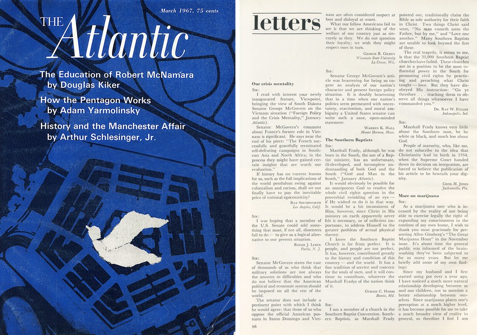A History of The Atlantic’s Reader Correspondence - The Atlantic