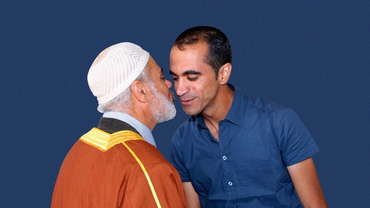 Seraj Assi and his father