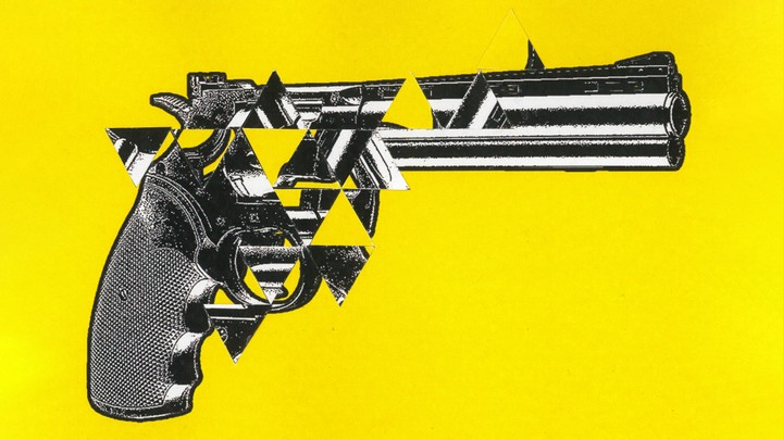 An illustration of a gun.