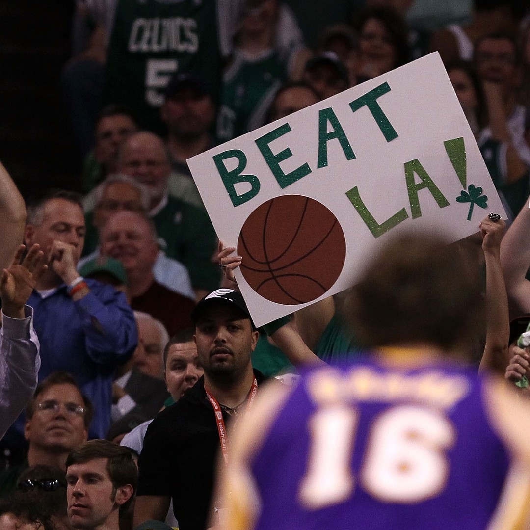 The Story Behind The 'Beat LA' Chant -- Born In Boston And Now Embraced By  Haters Everywhere