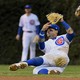 Javier Báez at the Chicago Cubs' September 30 game against the St. Louis Cardinals