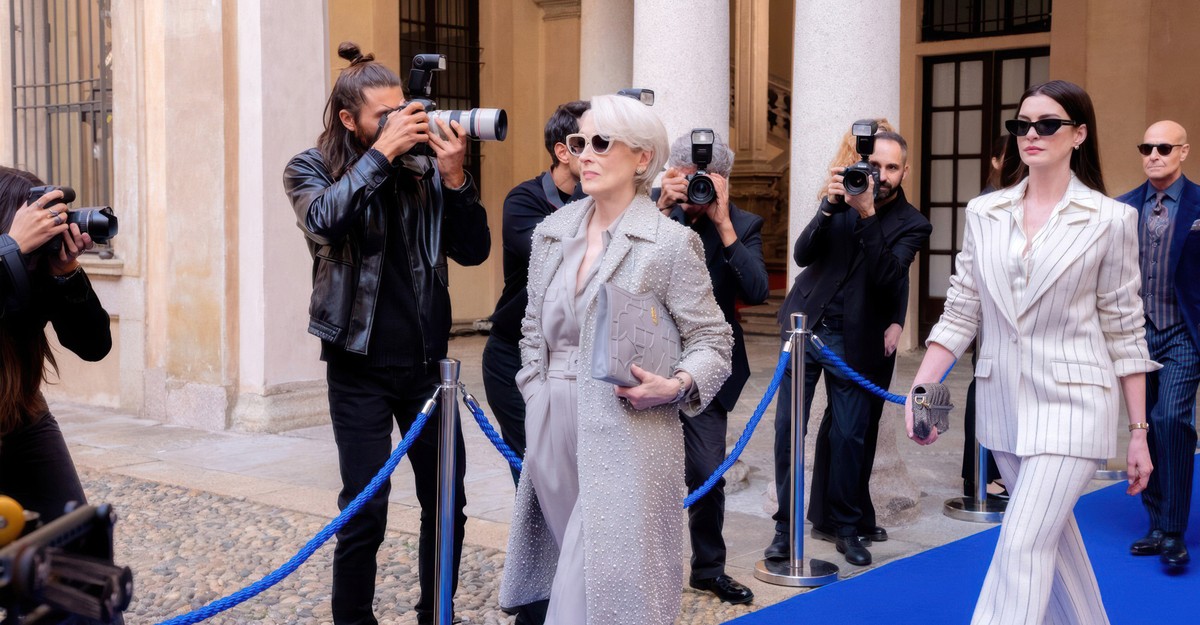 Miranda Priestly Hangs Up Her Own Coat Now