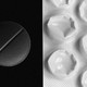 A photo illustration of two different kinds of pills