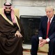 President Donald Trump meets with Mohammed bin Salman, Deputy Crown Prince and Minister of Defense of the Kingdom of Saudi Arabia at the White House on March 14, 2017.