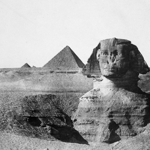 Photos The Great Sphinx Of Giza Through The Years The Atlantic