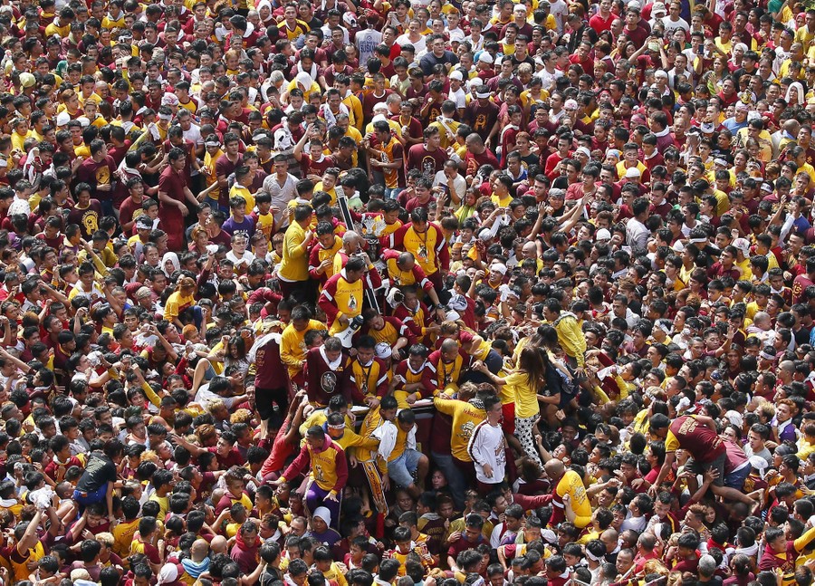 The Procession of the Black Nazarene The Atlantic