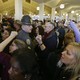 Protestors demonstrate against the North Carolina General Assembly on Thursday.